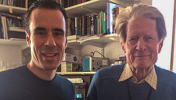 Sir John Gurdon visit us Sir John Gurdon and Prof. Alejandro Ocampo